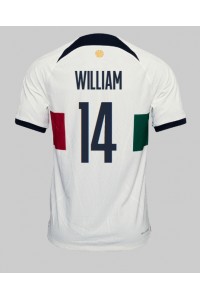 Portugal William Carvalho #14 Voetbaltruitje Uit tenue WK 2022 Korte Mouw
